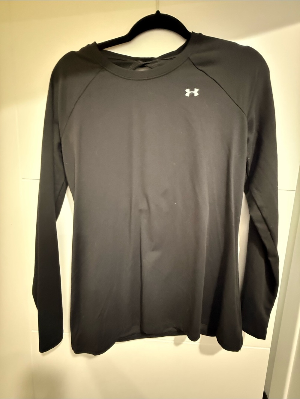 Under Armour Black Long-Sleeve Training Top